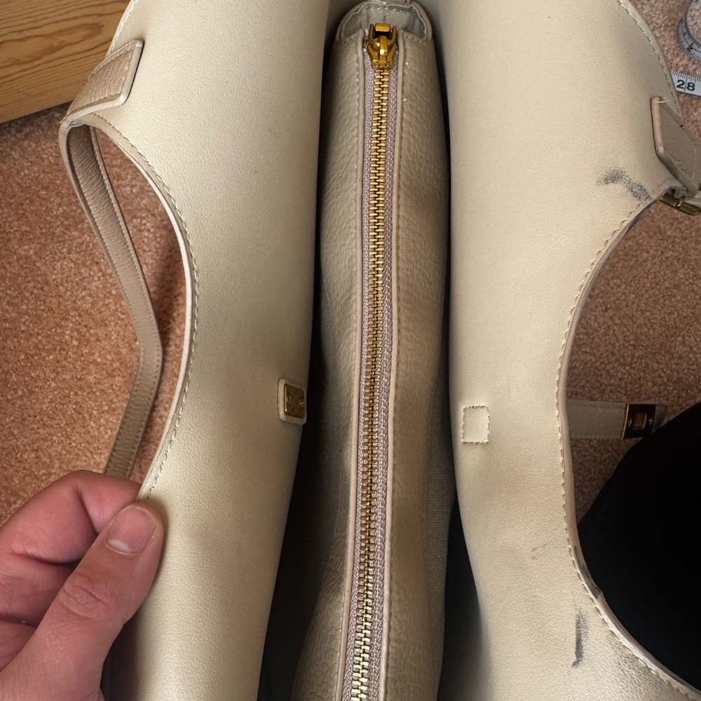 Mystique Tan Vegan Leather Tote - Picture 5 of 9